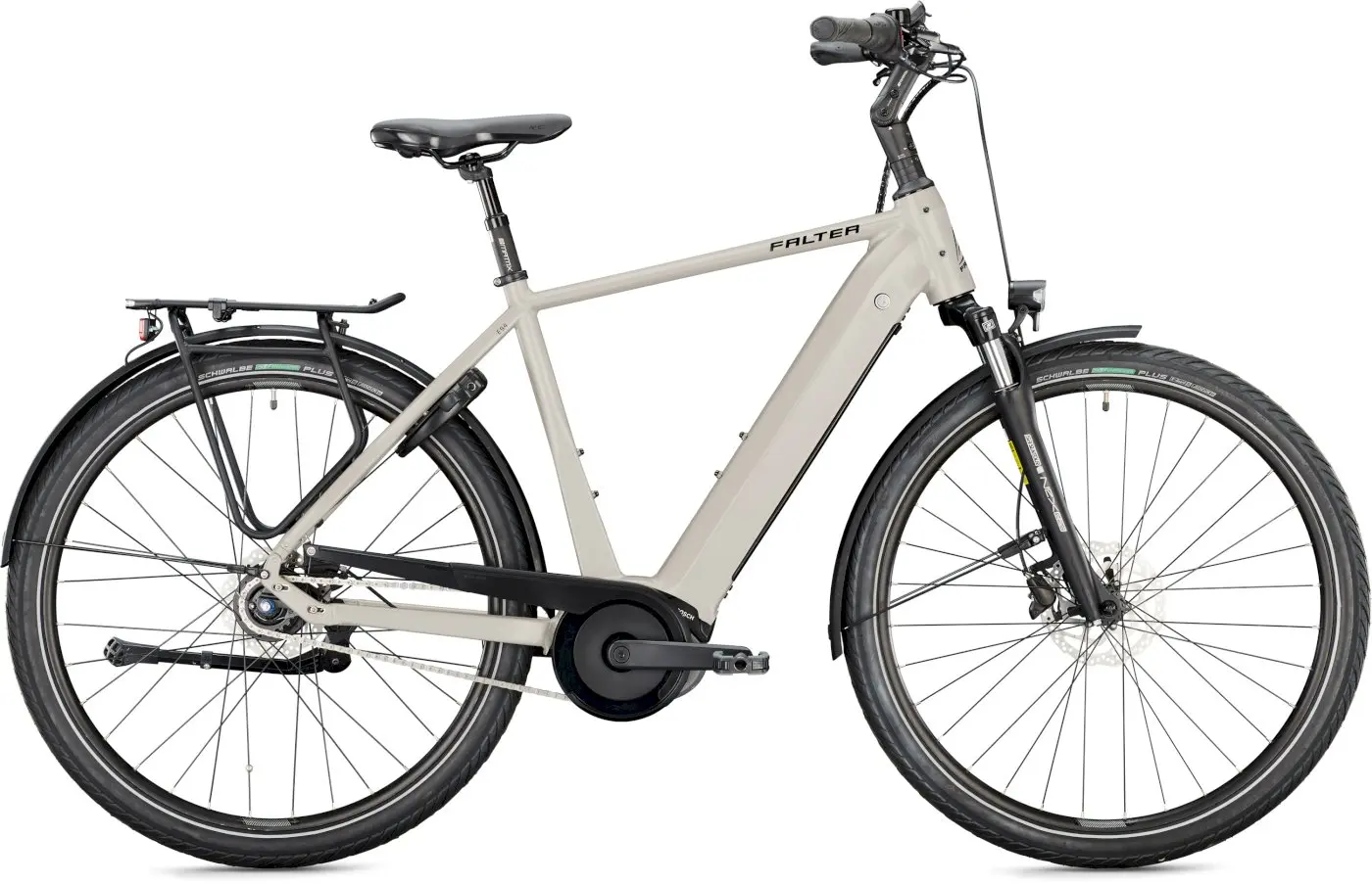 Falter E 9.4 625 Wh Falter E 9.4 625 Wh Diamant warm-grey 50 cm Freilauf ohne