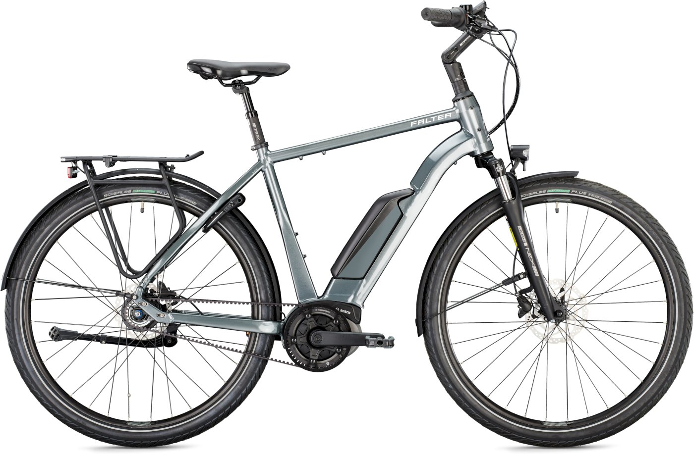 Falter E-Bike E 9.3 traffic grey 28 Zoll Diamant 50 cm Rücktrittbremse ohne Tracker