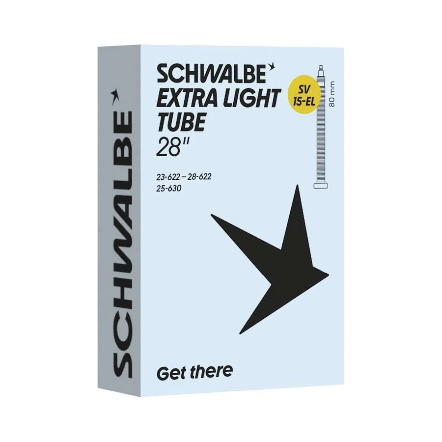 Schwalbe Schlauch 28 Zoll Nr. 20 Extralight SV - Sclaverant - Presta - 80 mm Ventilschaft