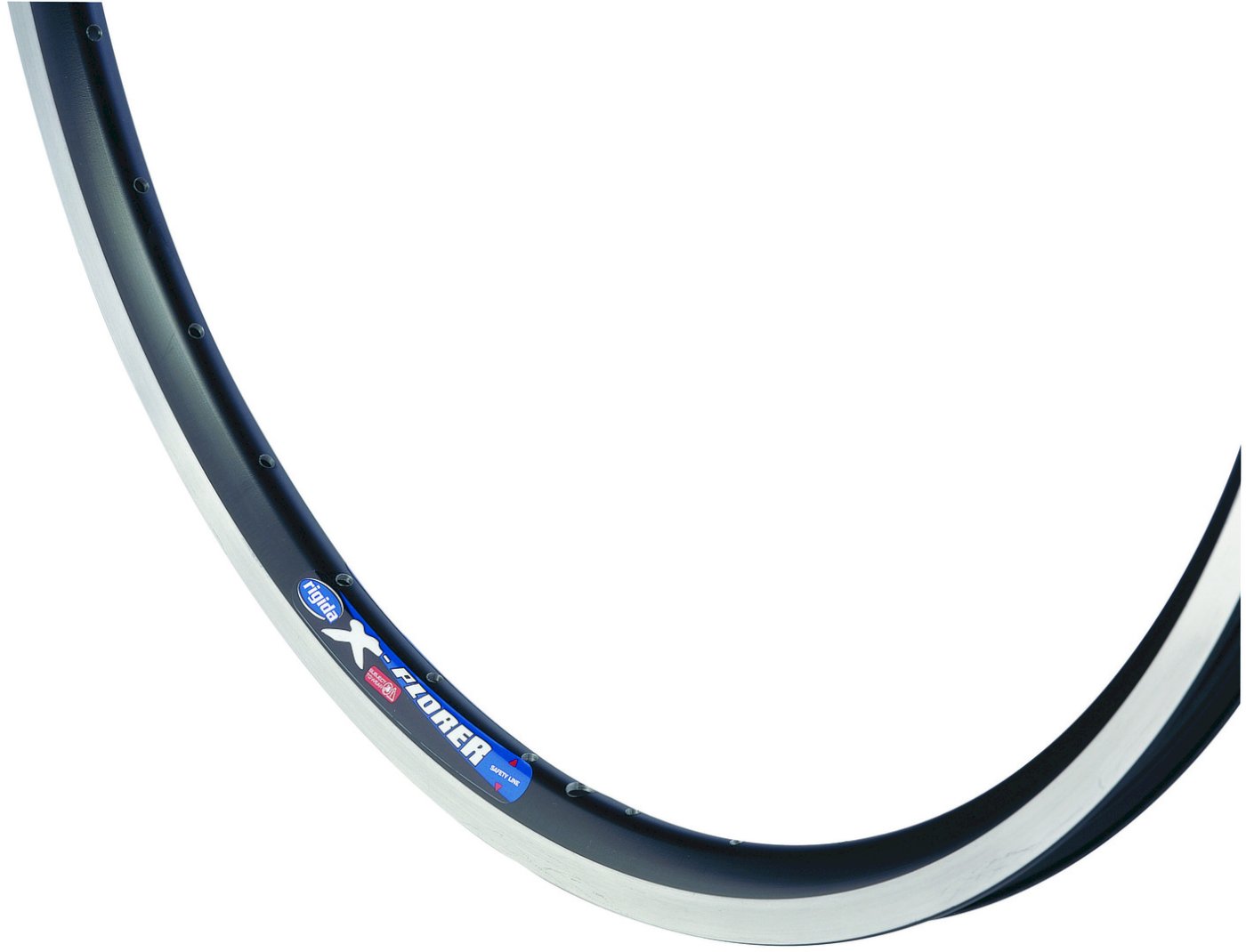 Hinterrad 28 Rigida X-Plorer Felge schwarz 8/9 Gang