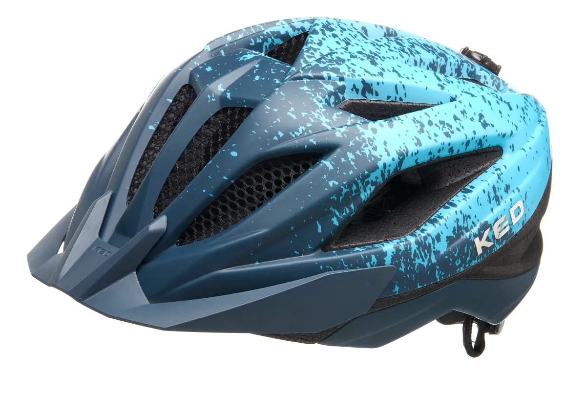 KED Helm Street Jr. Pro deep blue cyan matt 49-55 cm KED Helm Street Jr. Pro deep blue cyan matt 49-55 cm