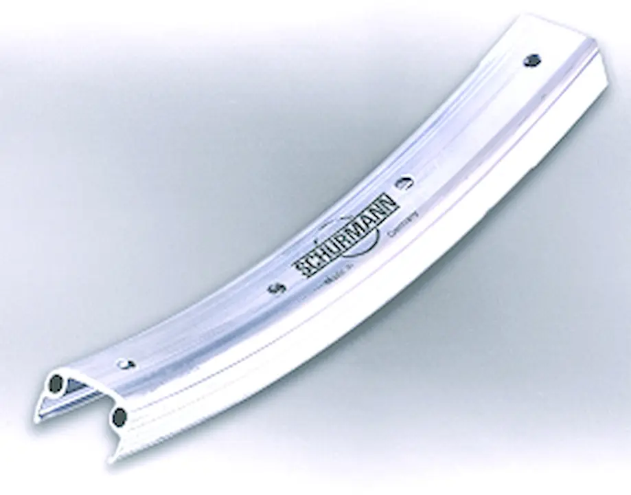 Vorderrad 28 Alufelge Vollachse 622 x 19 silber Nabendynamo