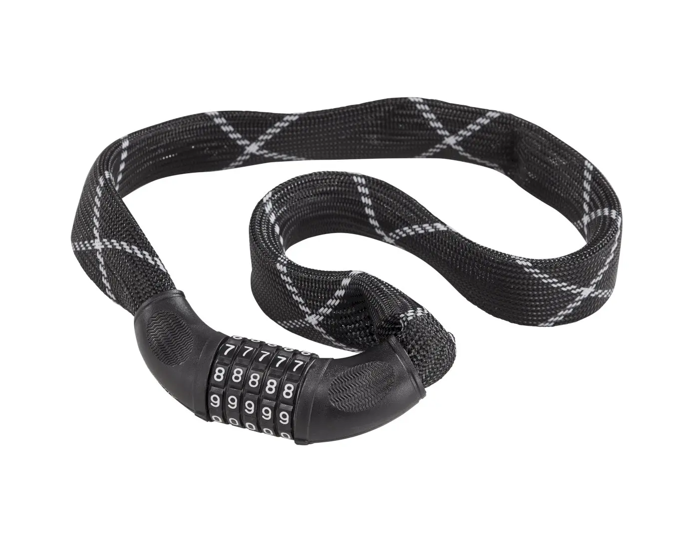 MATRIX Zahlen- Kettenschloss schwarz