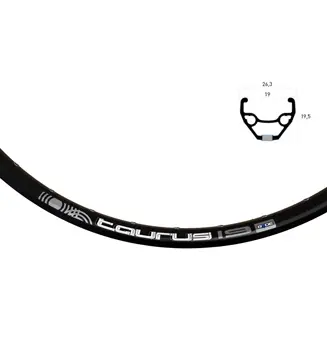 Hinterrad 26 Zoll Rigida Taurus Disk 8-10-fach Shimano Deore M6000AZAL Vorderrad 26 Rigida Taurus Disk