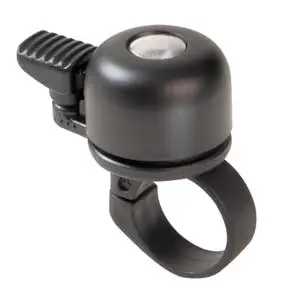 Glocke Mounty Billy mattschwarz oversize, 31,8mm