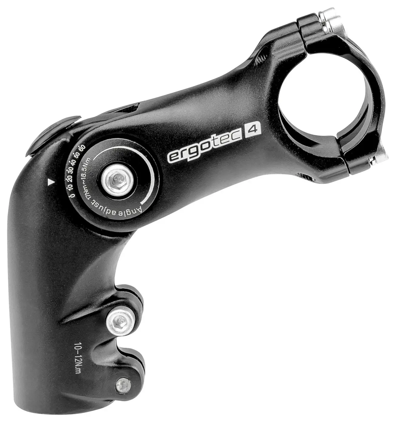 ergotec Ahead-Vorbau Octopus Alu schwarz-sandgestrahlt ergotec Ahead-Vorbau Octopus Alu schwarz-sandgestrahlt