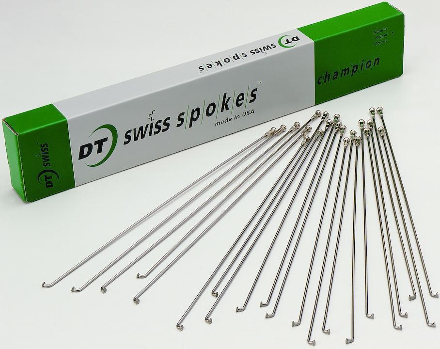 DT Swiss Speiche Champion silber verstärkt 2,34 mm 278 mm