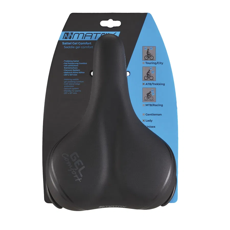 Matrix Trekking Sattel Damen | Gel-Polsterung & Shock Absorption Matrix Trekking Sattel Damen | Gel-Polsterung & Shock Absorption