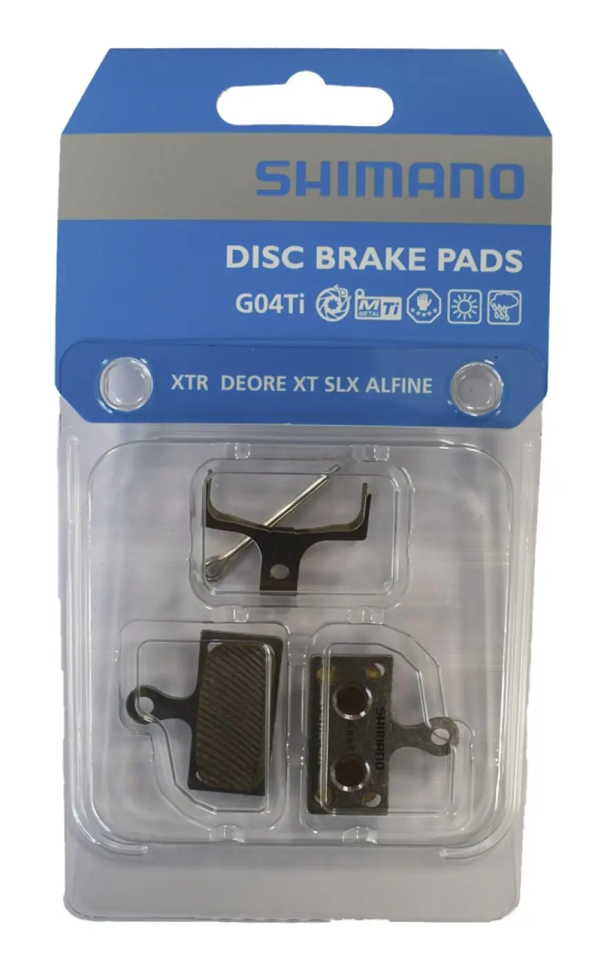 Shimano Scheibenbremsbeläge G04Ti IBPG04TIMXA Shimano Scheibenbremsbeläge G04Ti IBPG04TIMXA