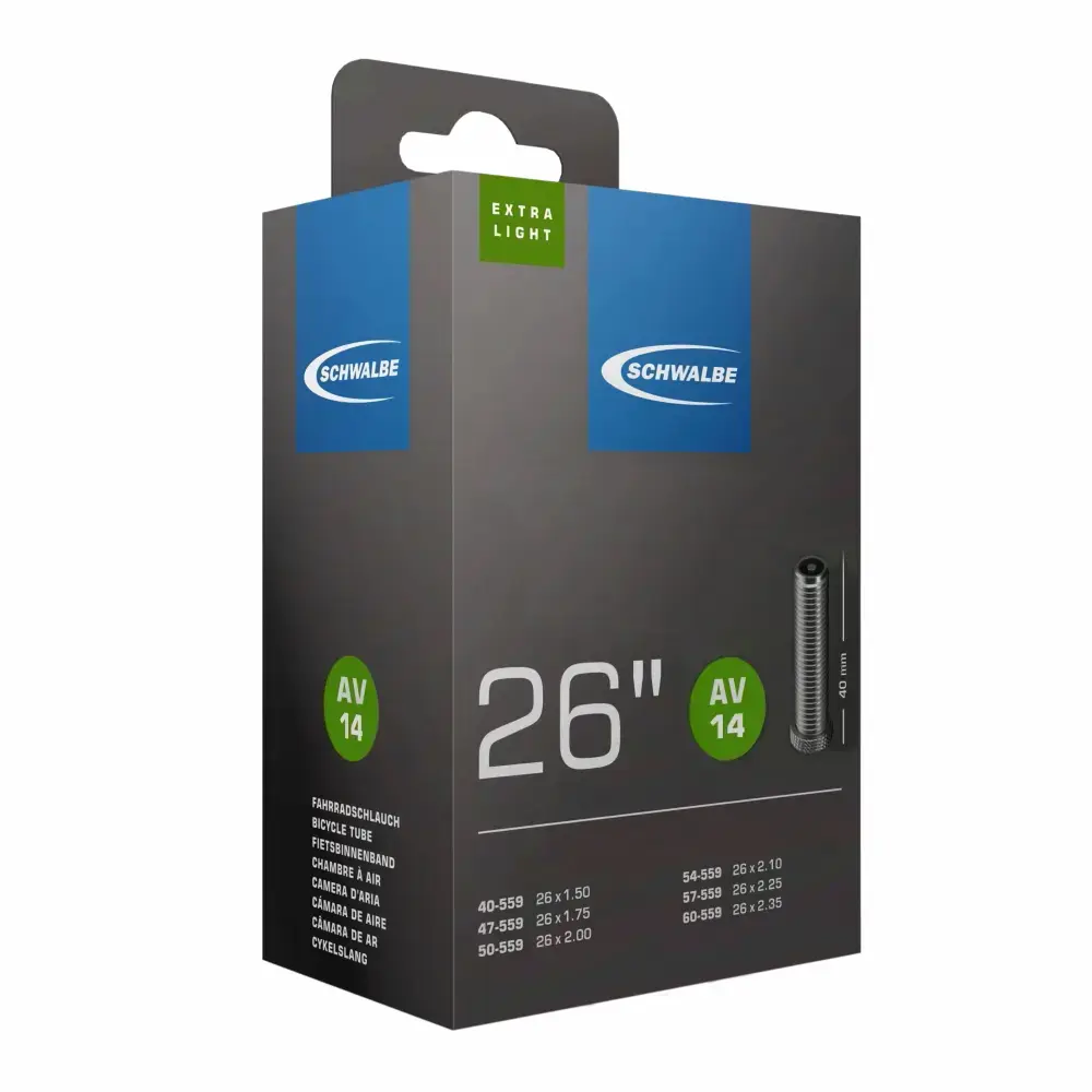 Schwalbe Schlauch 26 Zoll Nr. 14 Extralight Schwalbe Schlauch 26 Zoll Nr. 14 Extralight
