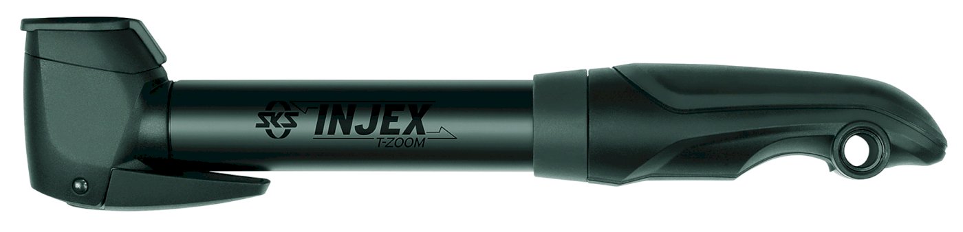 SKS Minipumpe Injex Alu T-Zoom black Edition schwarz 10 bar / 144 PSI