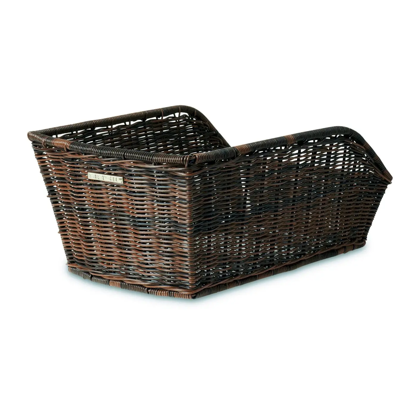 Basil Hinterrad-Korb Cento Rattan Look natur braun