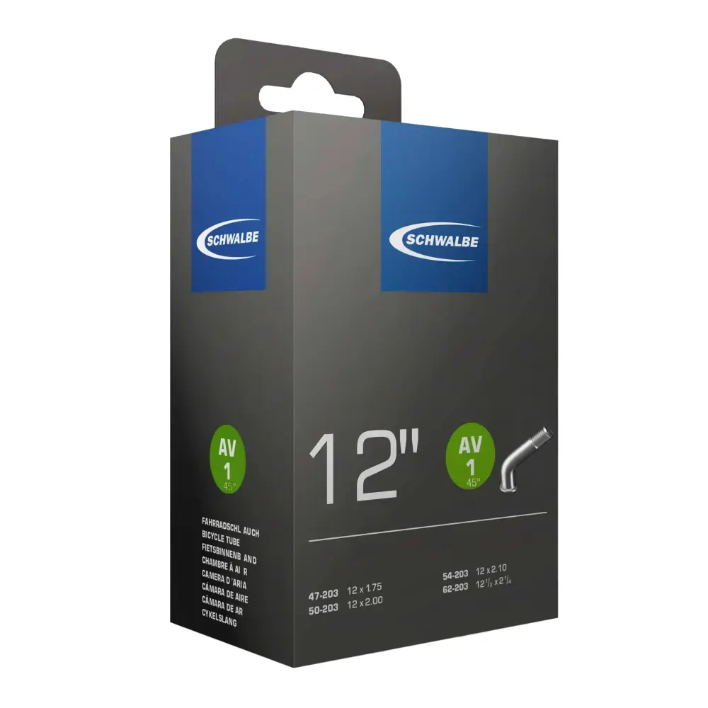 Schwalbe Schlauch 12 Zoll Nr. 1 AV 45°