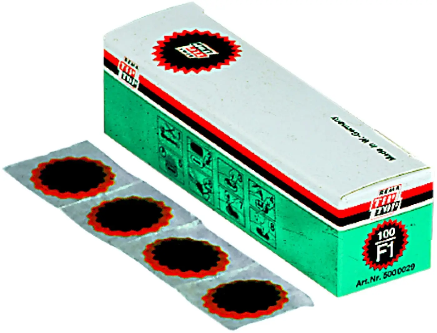 Tip Top Flicken rund F 1