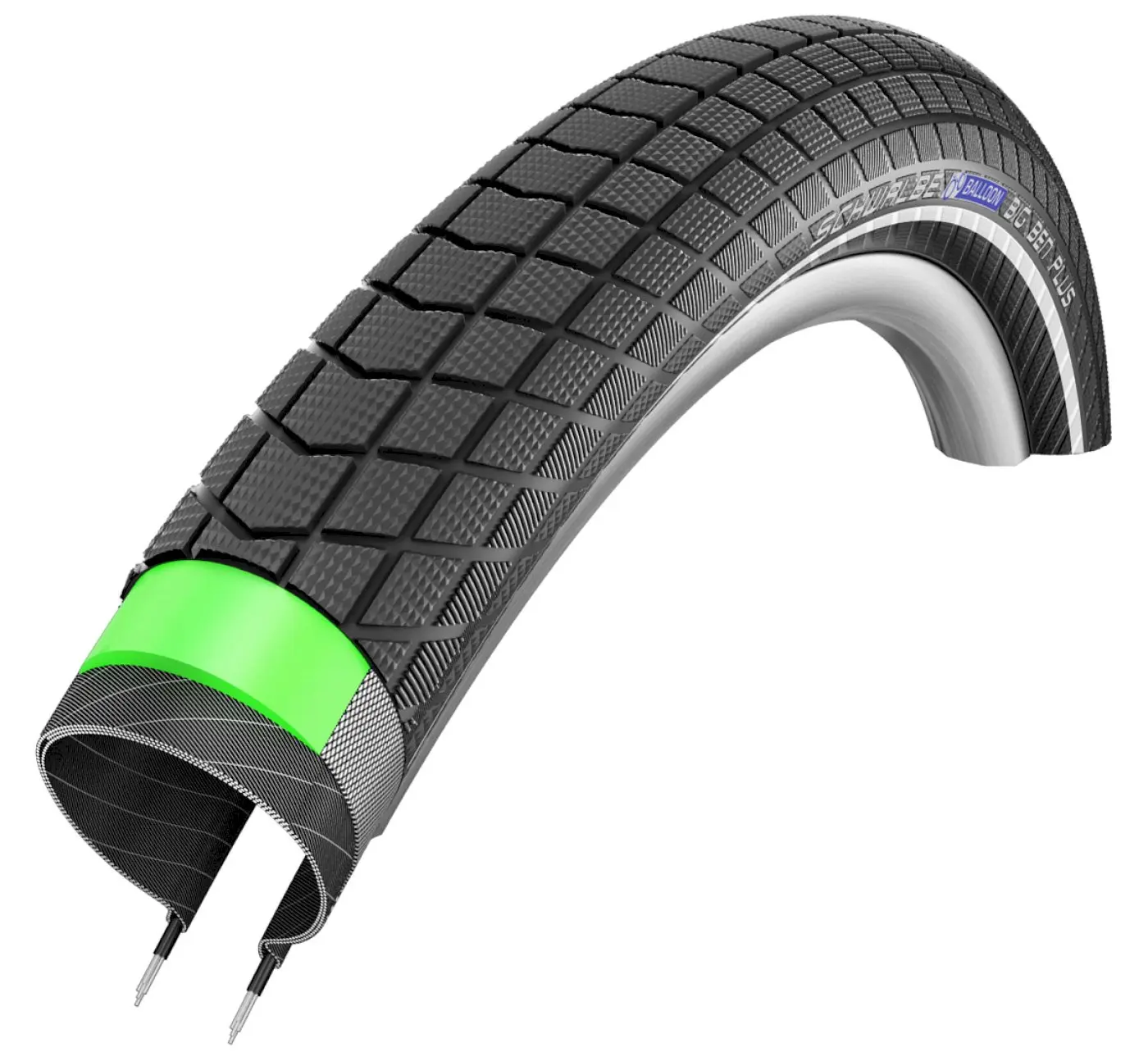 Schwalbe Fahrradreifen Big Ben Plus HS 439 schwarz Reflex 55-406 20 x 2,15 11101122 Schwalbe Fahrradreifen Big Ben Plus HS 439 schwarz Reflex 55-406 20 x 2,15 11101122