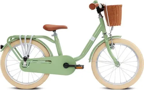 Puky Steel Classic 18 retro-grün