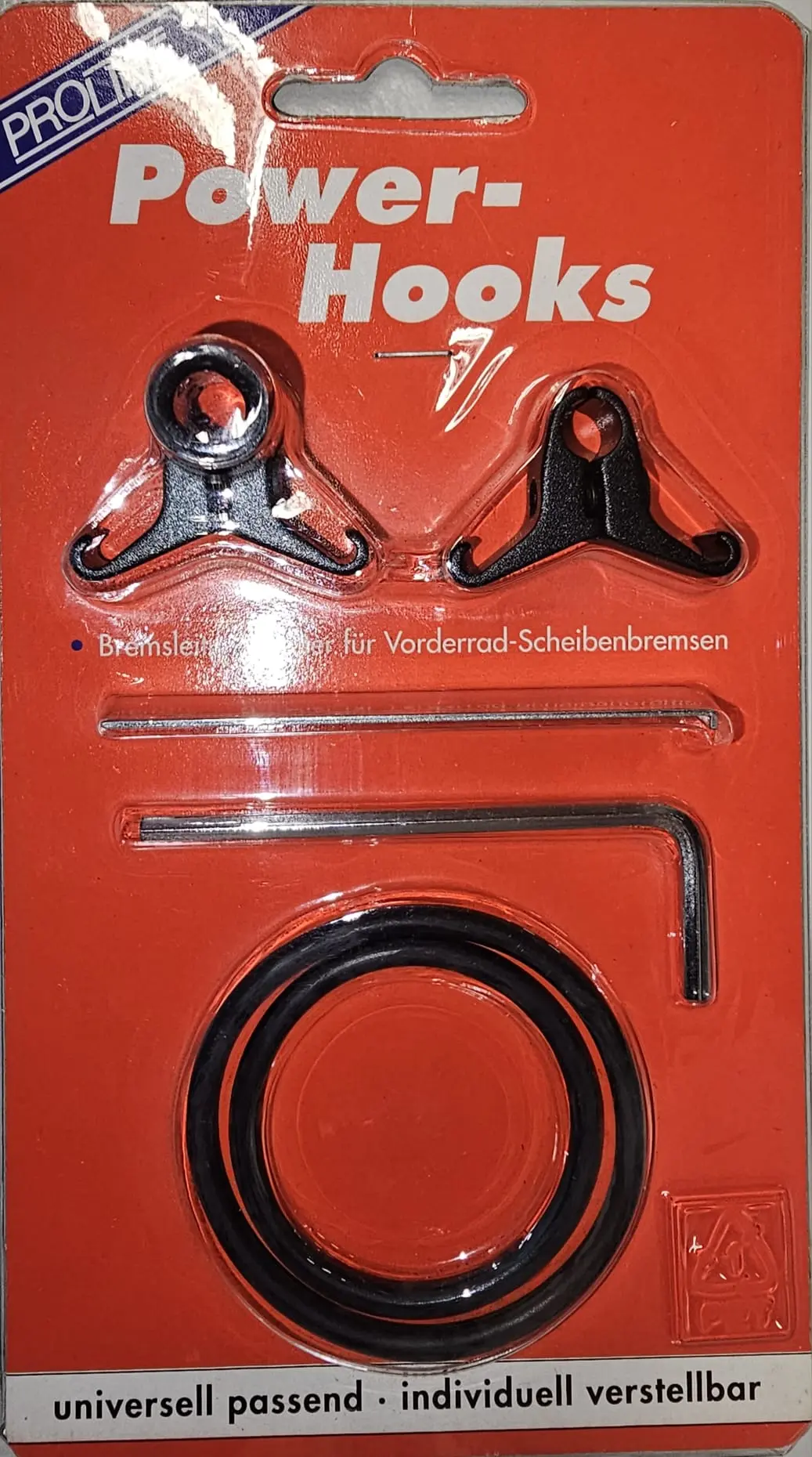 Bremsleitungshalter für Vorderrad-Scheibenbremsen Bremsleitungshalter für Vorderrad-Scheibenbremsen