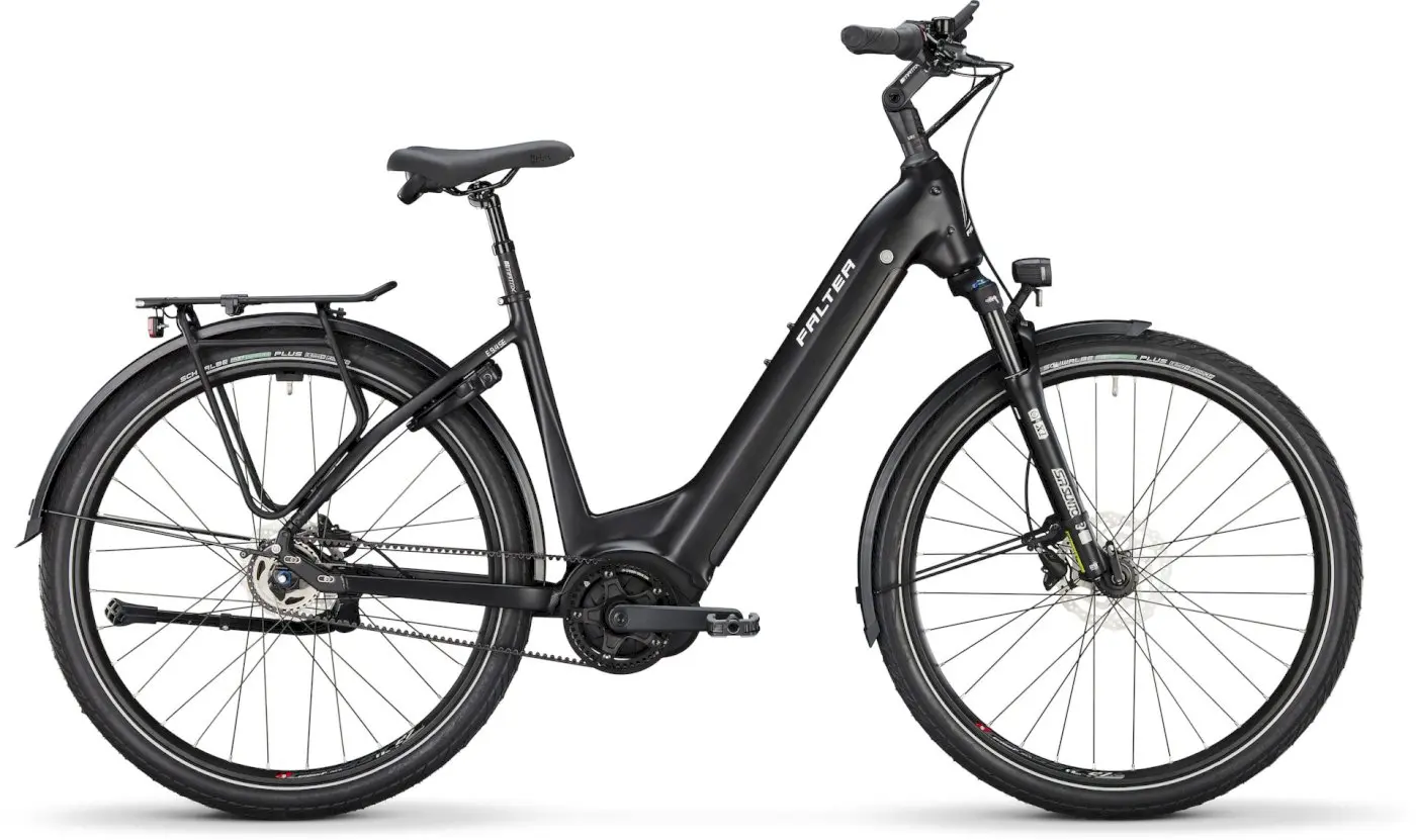 Falter E 9.4 SE RT 625 Wh Wave descent black 55 cm Rücktrittbremse ohne Connect Modul