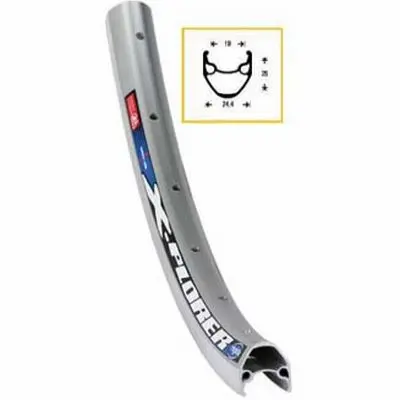 Vorderrad 28 Shimano Nabendynamo SHDH-3N20 silber