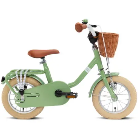 Puky Steel Classic 12 retro-grün