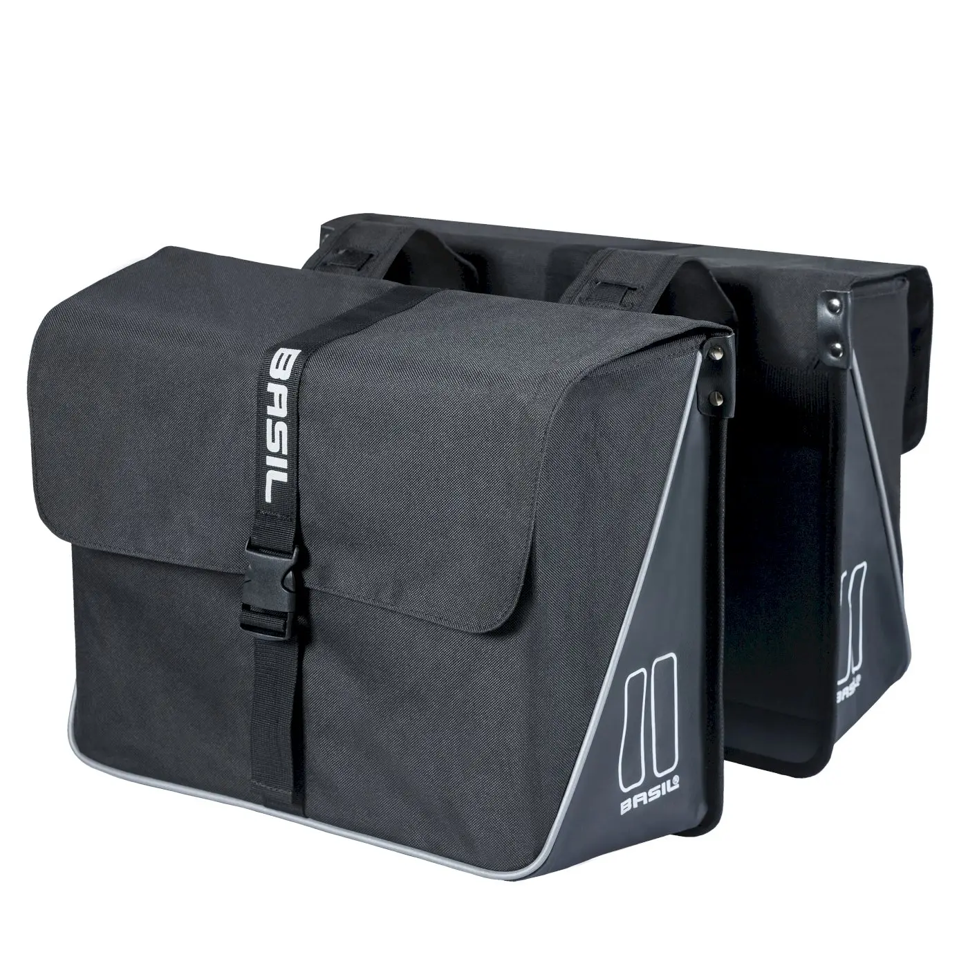 Basil Doppelpacktasche Forte schwarz Basil Doppelpacktasche Forte schwarz