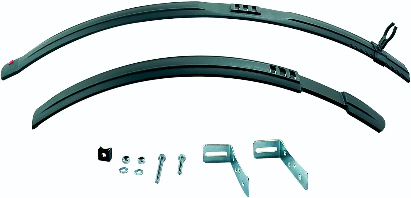 Hebie Steckschutzblech Set MTB Natter 24 Zoll schwarz 0774 E