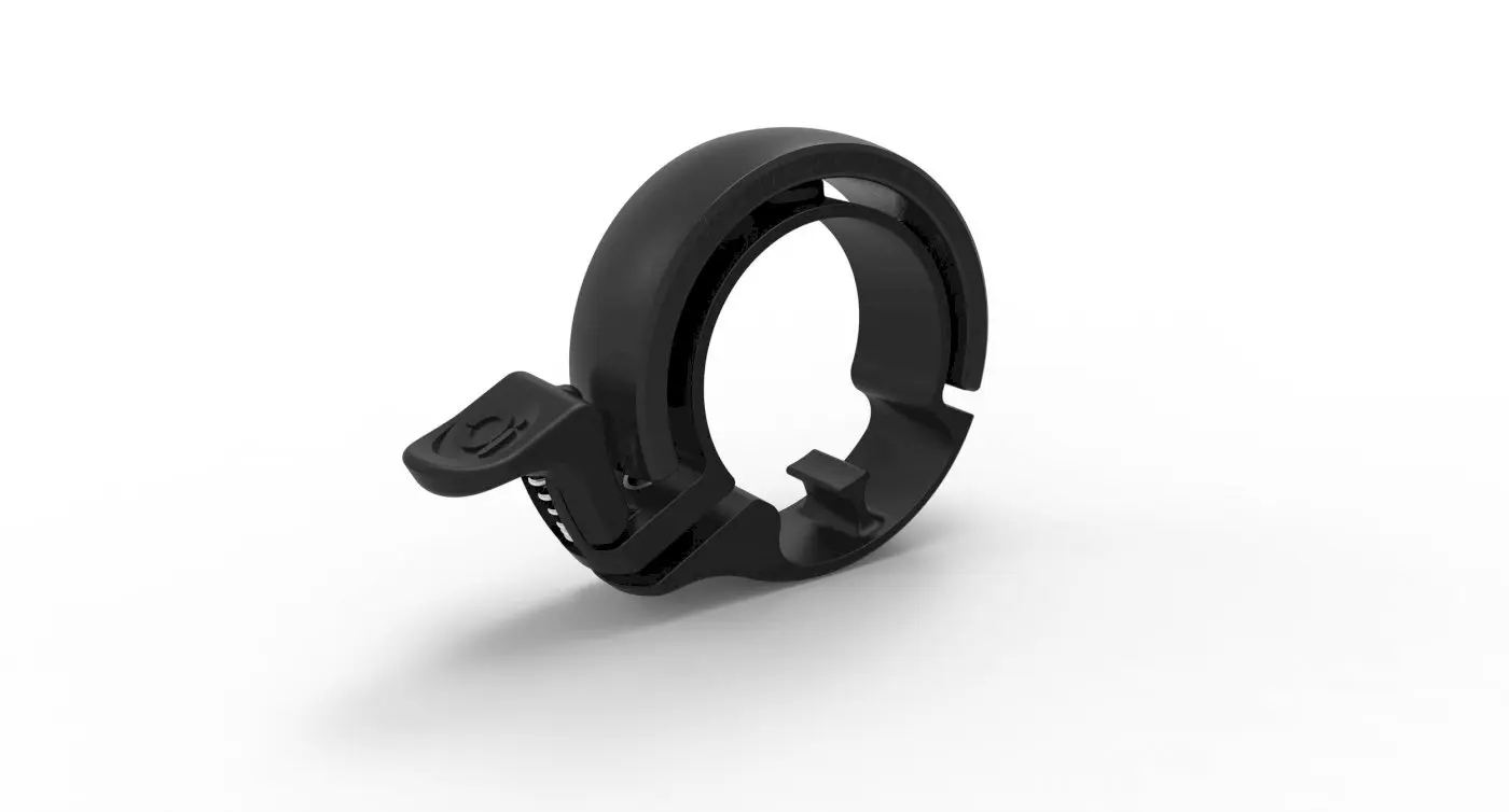 Knog Glocke Oi small(22,2) schwarz matt