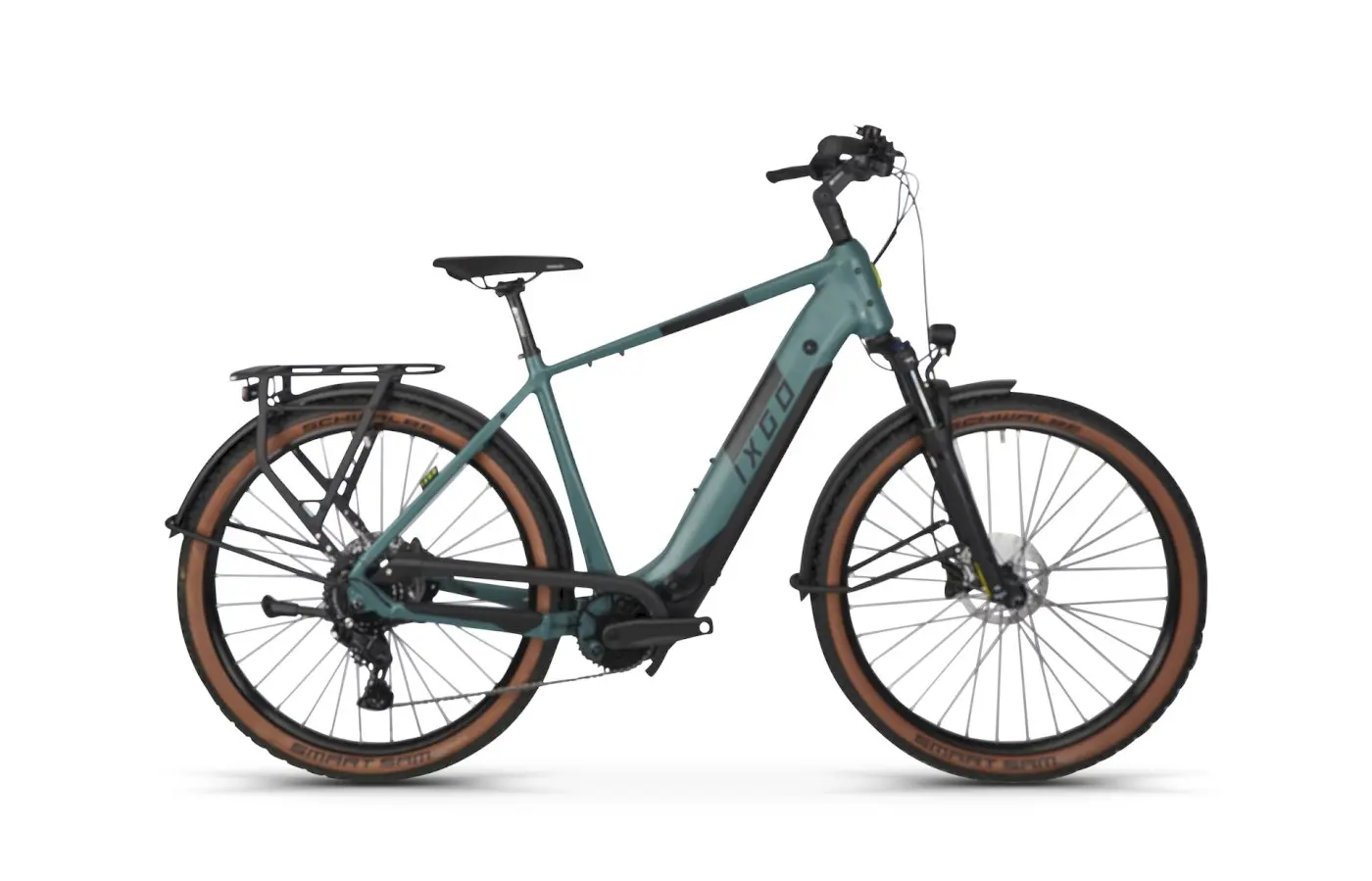 IXGO MT-E Three+ Herren 29 Zoll marsh 58 cm mit Connect Modul