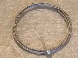 Bremsseil (Innenzug) Edelstahl Tandem 3 Meter - extralang Bremsseil (Innenzug) Edelstahl Tandem 3 Meter - extralang