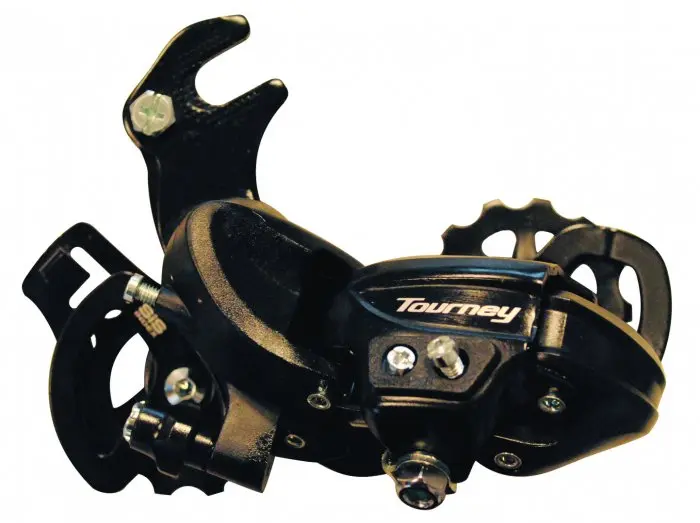 Shimano Schaltwerk Tourney mit Halter Shimano Schaltwerk Tourney mit Halter