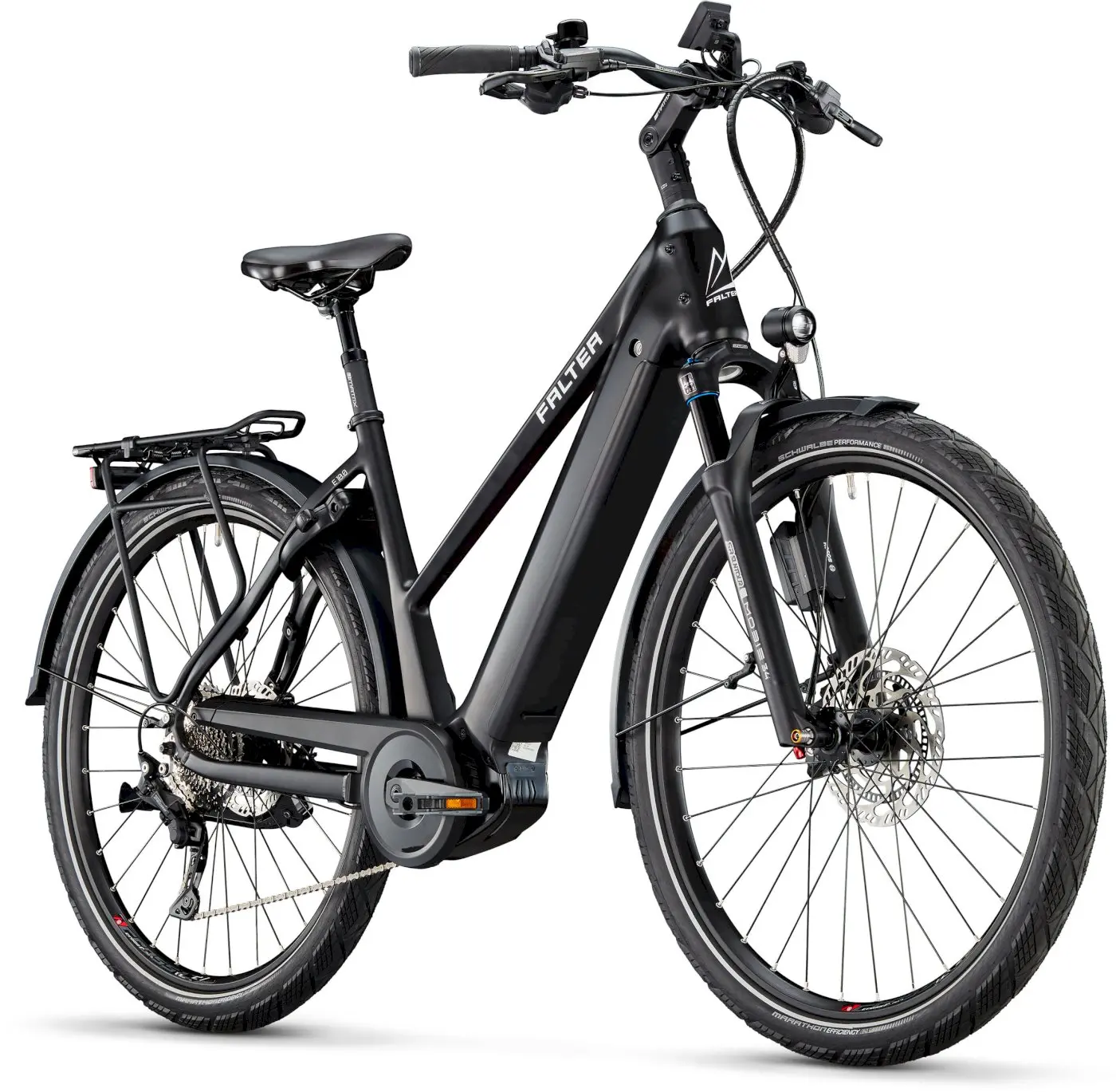 Falter E 10.0 decent black 750 Wh Trapez 50 cm ohne Bosch Connect Modul Falter E 10.0 decent black 750 Wh Trapez 50 cm ohne Bosch Connect Modul