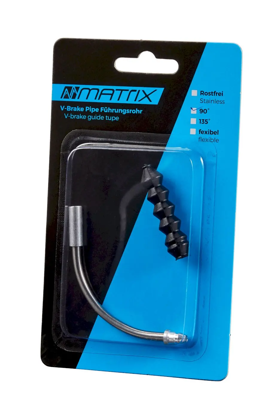 Führungsröhrchen für Bremszug V-Brake 90 Grad Führungsröhrchen für Bremszug V-Brake 90 Grad