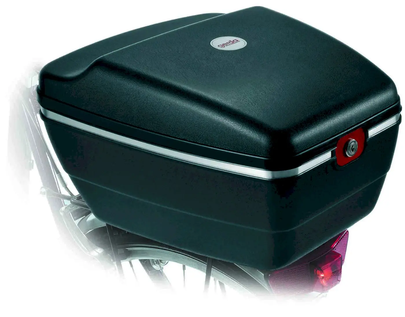 Gerda Gepäckträgerbox - Topcase mit Basil MIK 2.0 Adapterplatte
