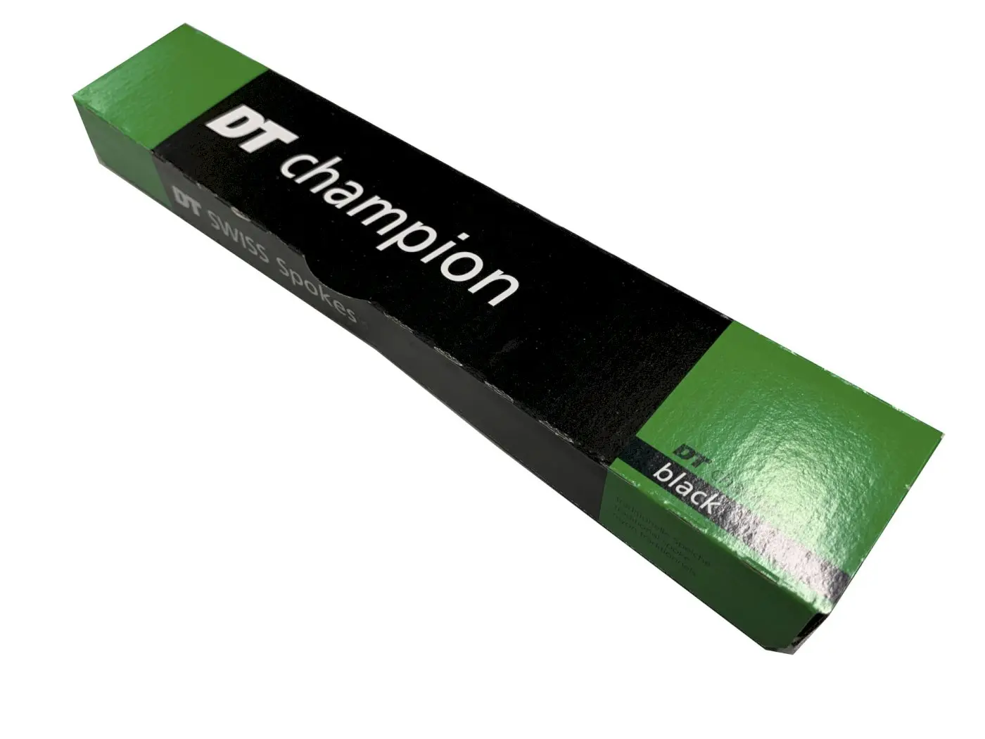 DT Swiss Speiche Champion schwarz verstärkt 2,34 mm DT Swiss Speiche Champion schwarz verstärkt 2,34 mm