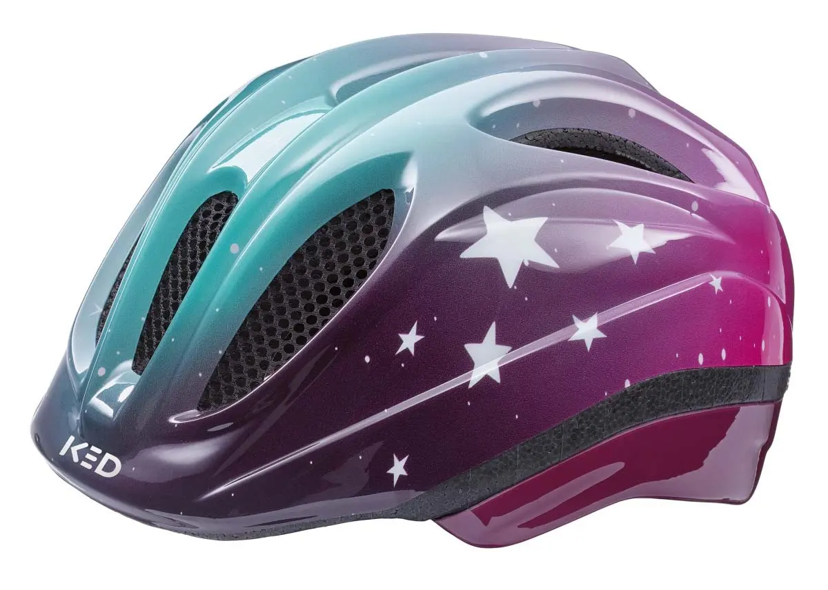 Ked Helm Meggy II Trend stars pink aqua 49-53 cm (S/M) Ked Helm Meggy II Trend stars pink aqua 49-53 cm (S/M)