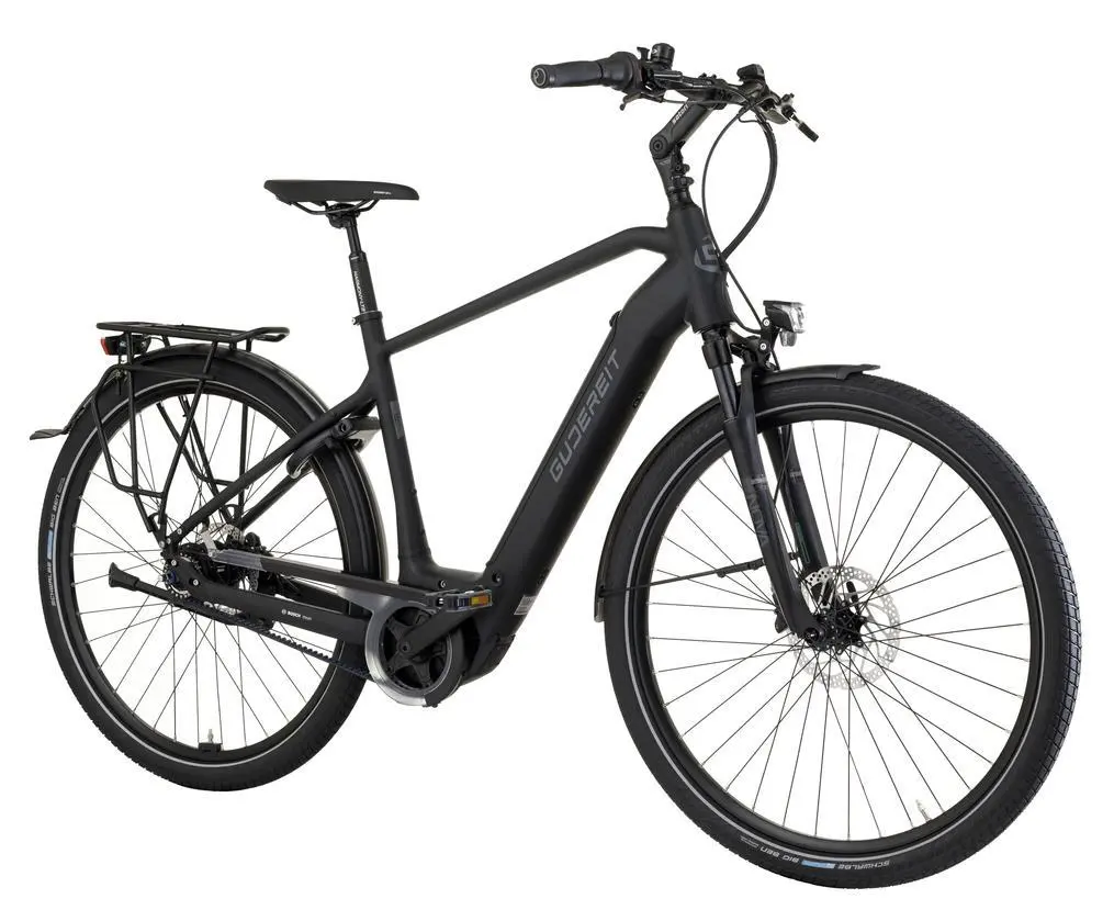 Gudereit Pedelec EC-4.8 625 Wh RT Einrohr 55 cm moosgrau-matt mit Tracker